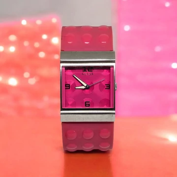 Guess Pink Jelly Karóra