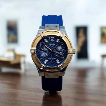 Guess RoseGold-Blue Karóra