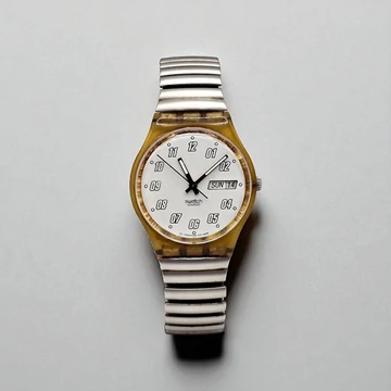 Swatch Sanddune Swiss Made Karóra