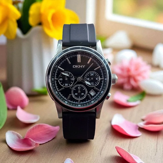DKNY Black Chronograph