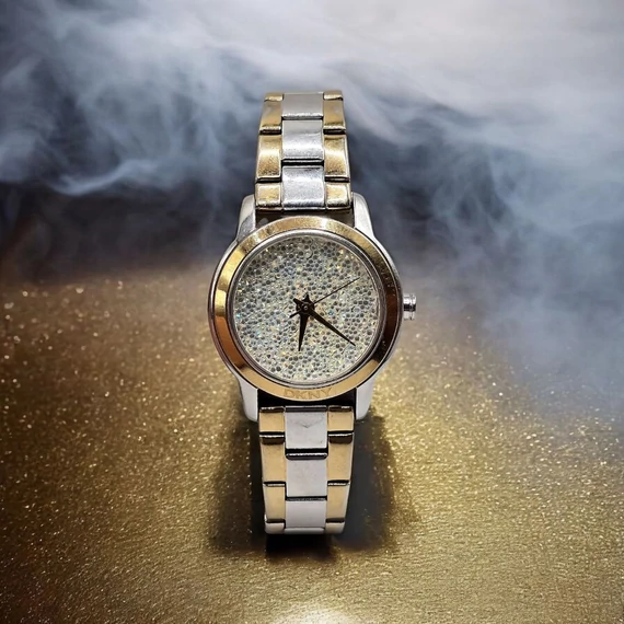 DKNY 2Tone Crystal Karóra