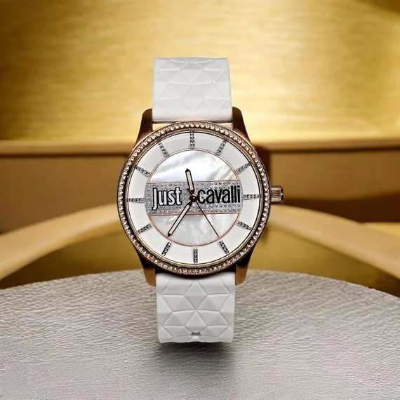 Just Cavalli RoseGold Crystal Karóra