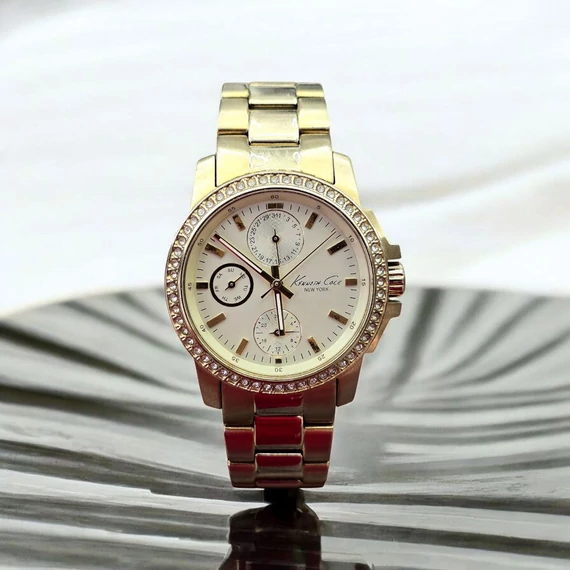 Kenneth Cole Lady Gold Karóra