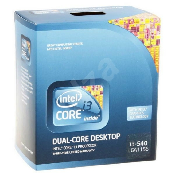  Intel Core i3-540 3.06GHz LGA1156 Processzor OEM
