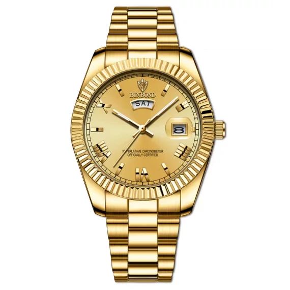 BINBOND DAY-DATE GOLD Quartz