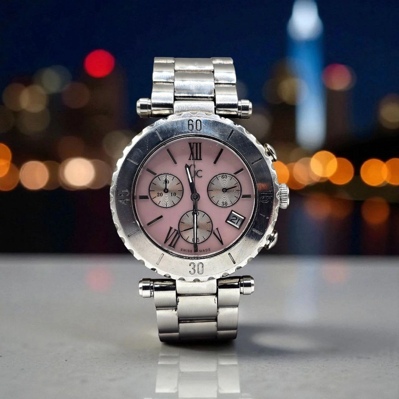 Guess GC Pearl Swiss Made Premium Karóra